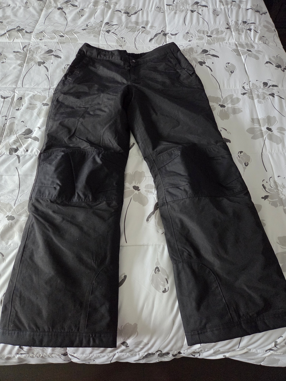 Lands' End Black Women's Squall Snow Pants NEW
